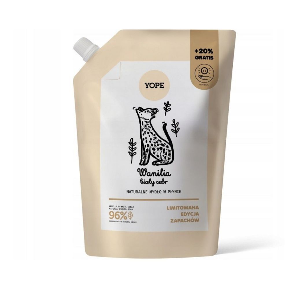 Yope Flüssigseife Wanillia & Cedr Refill — Inhaltsstoffe und Bewertung