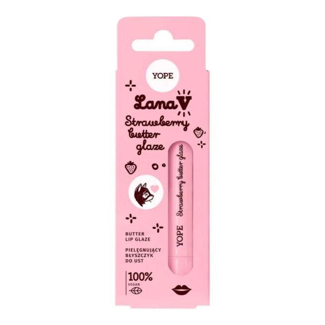 Błyszczyki do ust Strawberry Butter Lip Glaze 8 ml