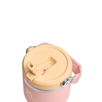 Kubki termiczne The IceFlow Flip Straw Peach Rose 590 ml