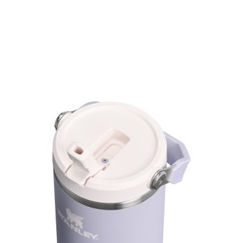 Kubki termiczne The IceFlow Flip Straw Purple Dust 890 ml