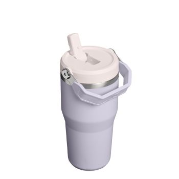 Kubki termiczne The IceFlow Flip Straw Purple Dust 590 ml