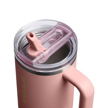 Kubki termiczne The Quencher ProTour Flip Straw Tumbler Peach Rose 1180 ml