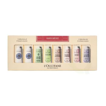 Zestawy kosmetyków damskich Collection of 8 Hand Creams Hand Care Set 