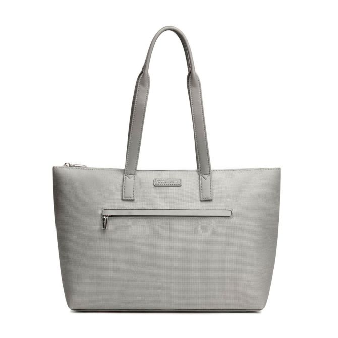 Torby Torebka Shopper Szara Szary
