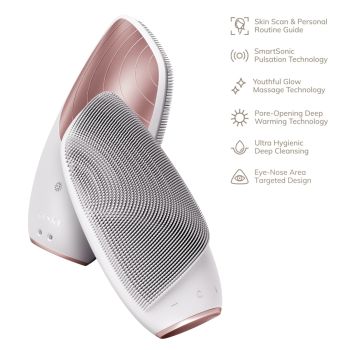 Szczoteczki soniczne do twarzy Sonic Thermo Facial Brush 6in1 
