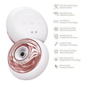Masażery do twarzy i ciała Sonic Warm & Cool Mask 9in1 