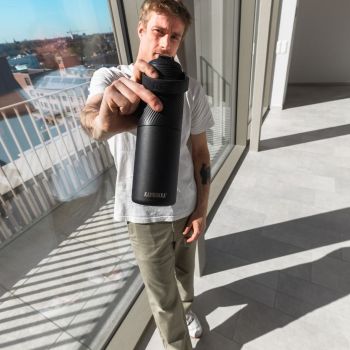 Butelki termiczne Dupla Insulated Black Raven 1000 ml