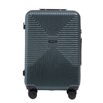 Walizki Jackdaw Walizka Średnia Dark Green 63 l 
