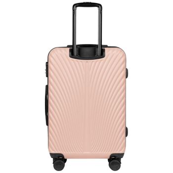 Walizki Swan Walizka średnia Pink 63 l 