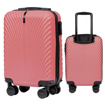 Walizki Swan Walizka kabinowa S Dirty Pink 38 l