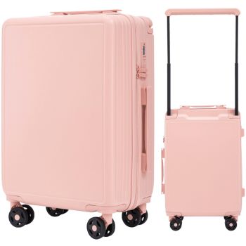 Walizki Bunting Walizka Średnia Pink 63 l 