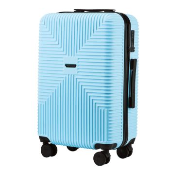 Walizki Jackdaw Walizka Średnia Light Blue 63 l 
