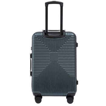 Walizki Jackdaw Walizka Średnia Dark Green 63 l 