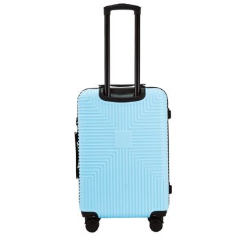 Walizki Jackdaw Walizka Średnia Light Blue 63 l 