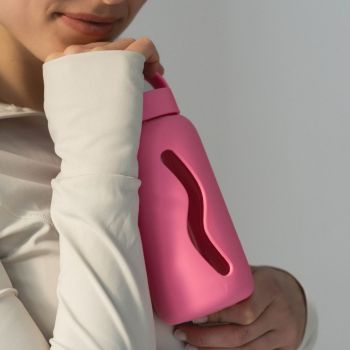 Butelki na wodę Mini Daily Bottle Flamingo Pink 500 ml