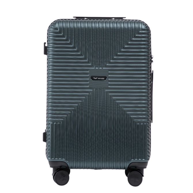 Walizki Jackdaw Walizka Średnia Dark Green 63 l