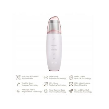Urządzenia do peelingu kawitacyjnego MicroCurrent Skin Scrubber & Blackhead Remover 9in1 