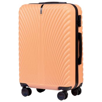 Walizki Swan Walizka średnia Peach 63 l 