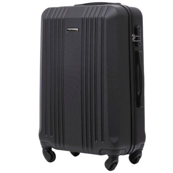 Walizki Kestrel Walizka średnia M Black 63 l 