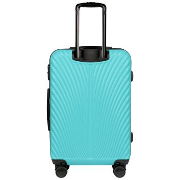 Walizki Swan Walizka średnia Light Blue 63 l 