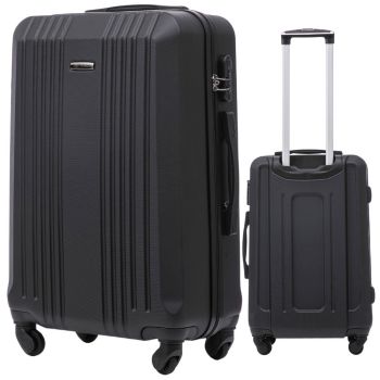 Walizki Kestrel Walizka średnia M Black 63 l 