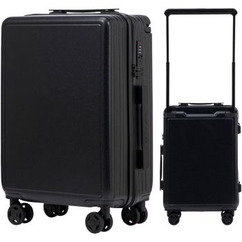 Walizki Bunting Walizka Kabinowa Black 38 l