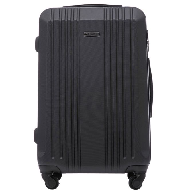 Walizki Kestrel Walizka średnia M Black 63 l