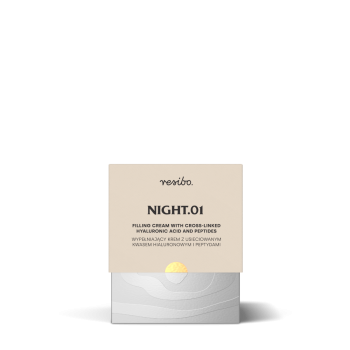 Kremy na noc Night.01 Filling Cream with Cross-Linked Hyaluronic Acid and Peptides 50 ml