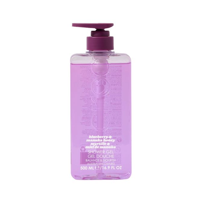 Żele i pianki pod prysznic Blueberry & Manuka Honey Shower Gel 350 ml