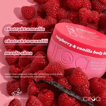 Masła do ciała Raspberry & Vanilla Body Butter 265 g