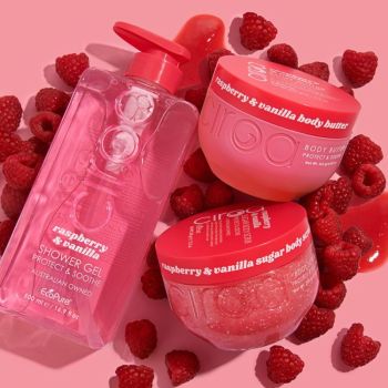 Żele i pianki pod prysznic Raspberry & Vanilla Shower Gel 500 ml