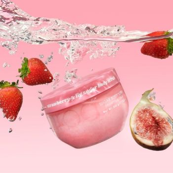 Peelingi do ciała Strawberry & Fig Body Scrub 350 g