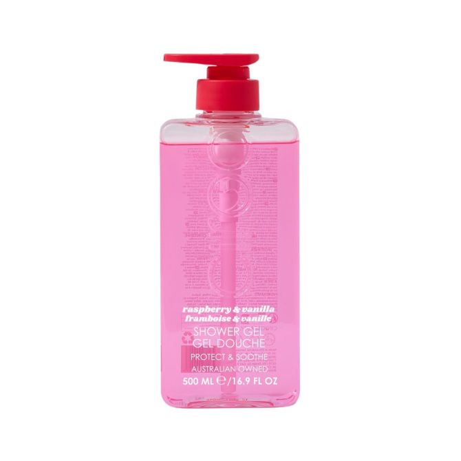 Żele i pianki pod prysznic Raspberry & Vanilla Shower Gel 350 ml