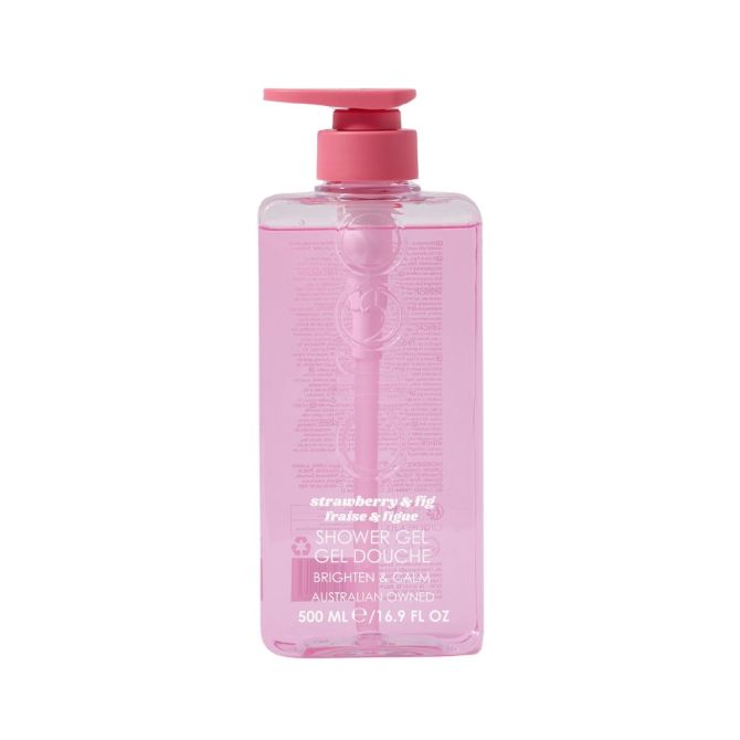 Żele i pianki pod prysznic Strawberry & Fig Shower Gel 350 ml