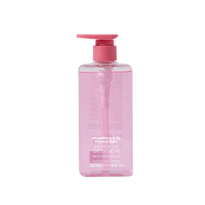 Żele i pianki pod prysznic Strawberry & Fig Shower Gel 350 ml | Aelia Duty Free Żele i pianki pod prysznic Strawberry & Fig Shower Gel 350 ml