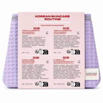 Zestaw do pielęgnacji twarzy dla niej Korean Skincare Routine Set Clair 