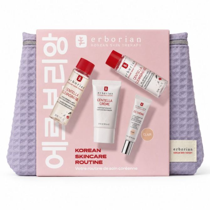 Zestaw do pielęgnacji twarzy dla niej Korean Skincare Routine Set Clair
