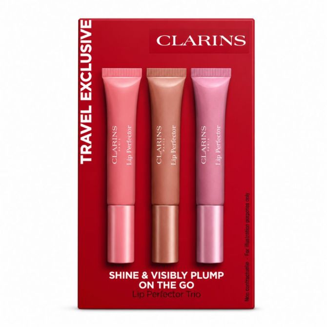 Zestawy do makijażu Shine & Visibly Plump On The Go Lip Perfector Trio Travel Exclusive Set