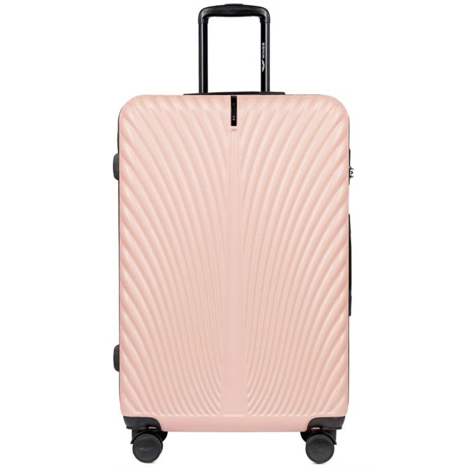 Walizki Swan Walizka Duża Pink 97 l