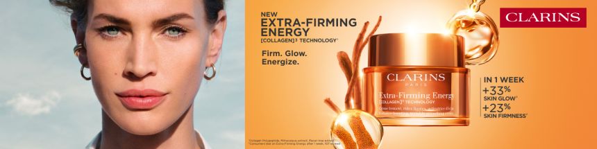 Baner marki Clarins