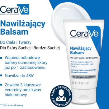 Balsamy do ciała Nawilżający balsam do twarzy i ciała 50 ml