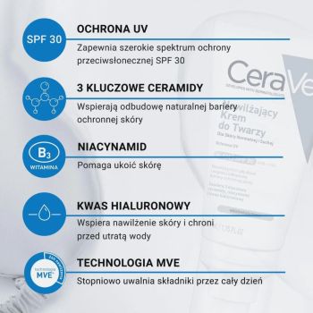 Kremy na dzień Nawilżający Krem do Twarzy SPF 30 52 ml
