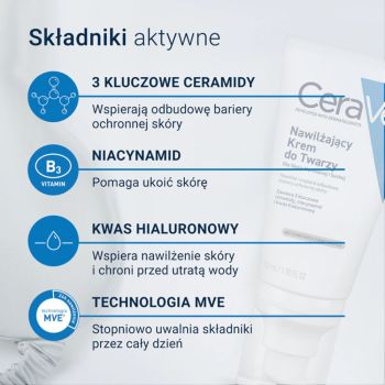 Kremy na dzień Nawilżający Krem do Twarzy 52 ml