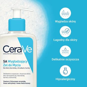 Żele do mycia twarzy SA Wygładzający Żel do Mycia 236 ml