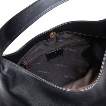 Torby Torebka typu hobo Czarna Czarny 
