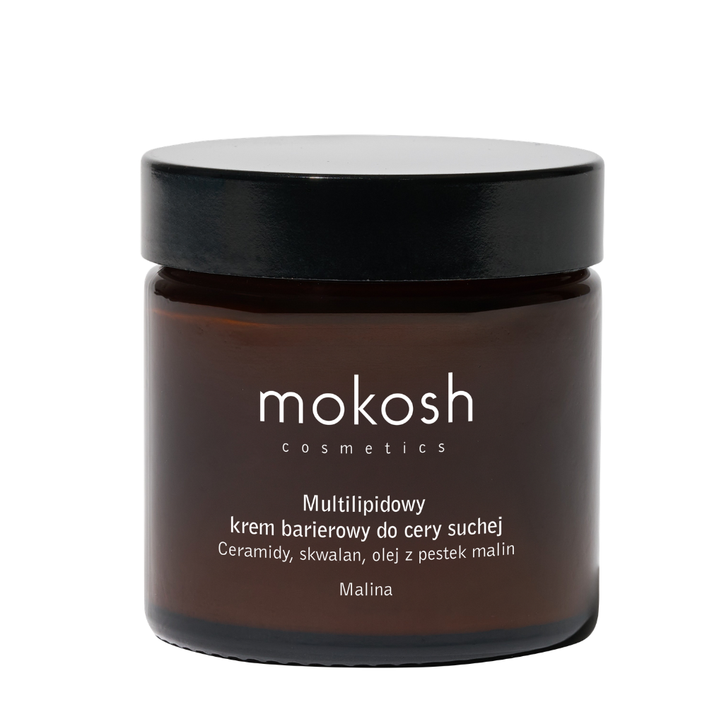 Mokosh Multilipidowy krem barierowy do cery suchej ,,Malina" — Inhaltsstoffe i ocena