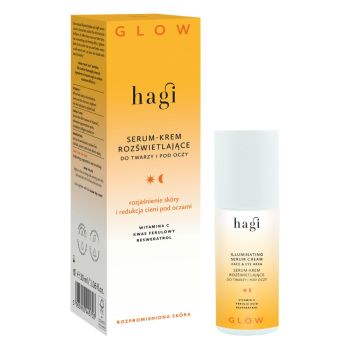 Serum do twarzy GLOW Illuminating Serum Cream Face & Eye Area 30 ml