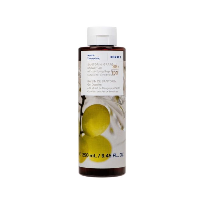 Żele i pianki pod prysznic Santorini Grape Shower Gel 250 ml