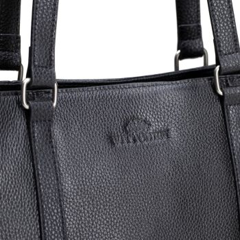 Torby Elegancka torebka Shopper Czarna Czarny 