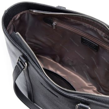 Torby Elegancka torebka Shopper Czarna Czarny 